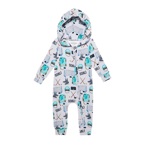 Mayford Terry Hooded Romper