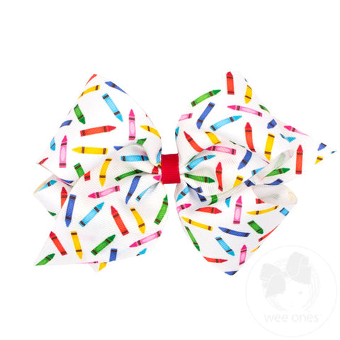 Crayon Medium Bow