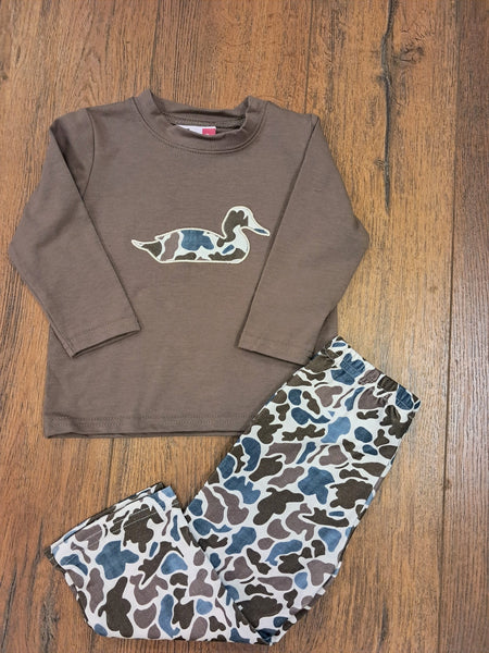 Camo Duck Pant Set