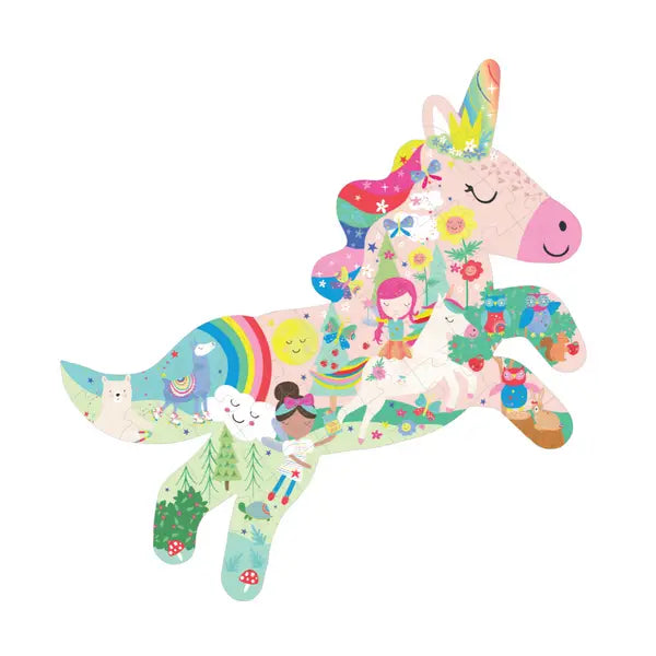 Rainbow Unicorn 40pc Jigsaw Puzzle