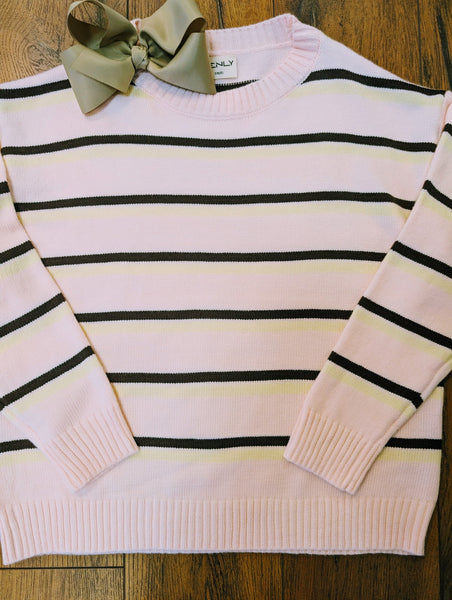 Stripe Juniper Sweater