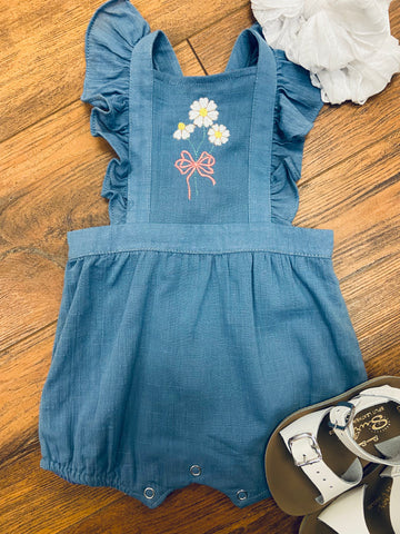 Emma Romper in Blue