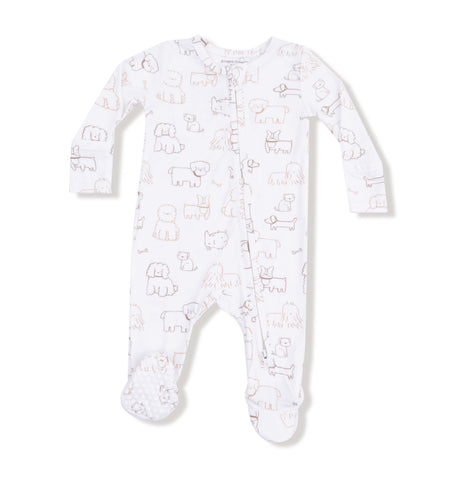 Neutral Pups Footie