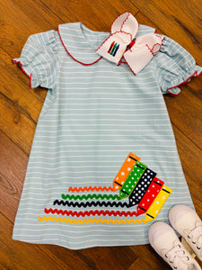 Crayon Ric Rac Dress