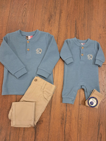 Henley Puppy Shirt