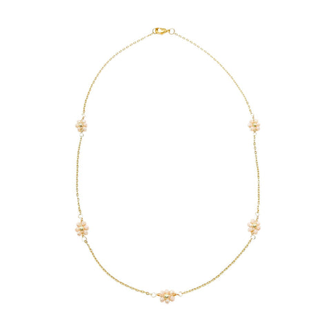 Daisy Gold Necklace