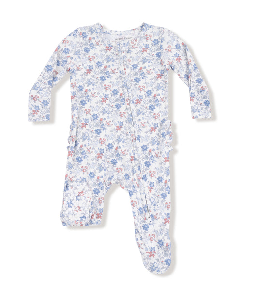 Country Girl Ruffle Footie