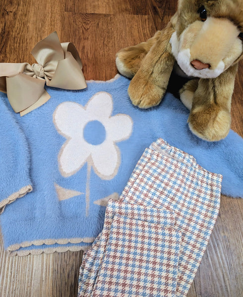 Daisy Fuzzy Sweater