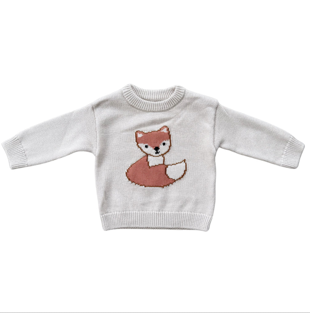 Knit Sweater - Fox
