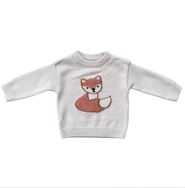 Knit Sweater - Fox