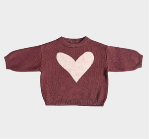 Heart Knit Sweater