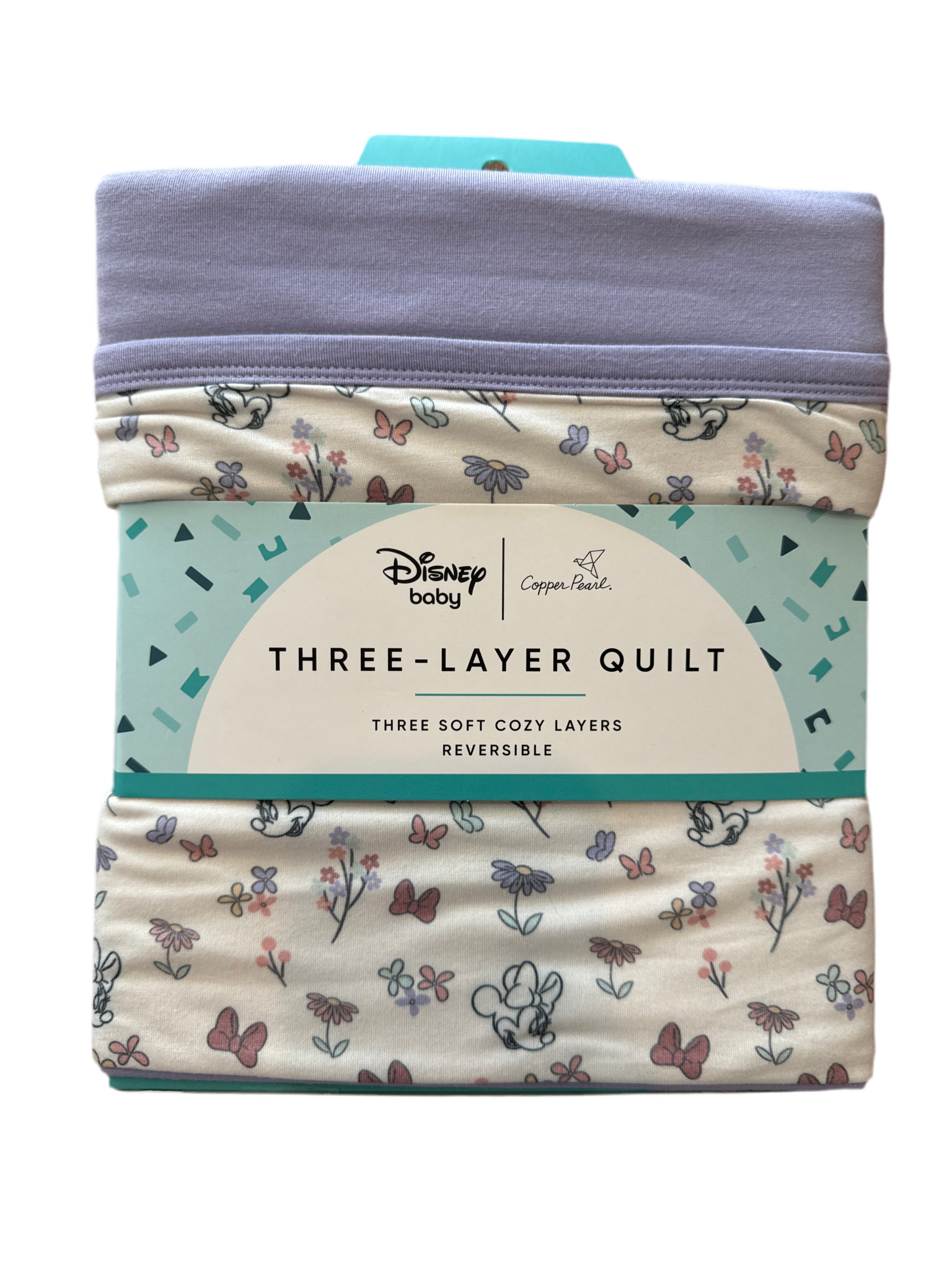 Minnie Mouse’s Bowquet 3-Layer Quilt