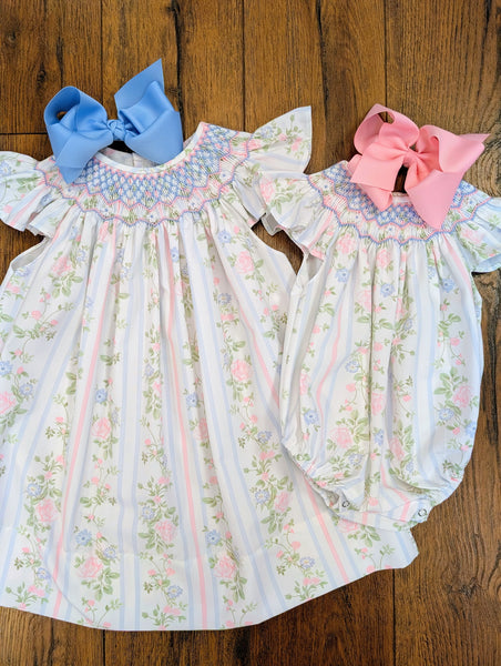 Valerie Rose Smocked Dress
