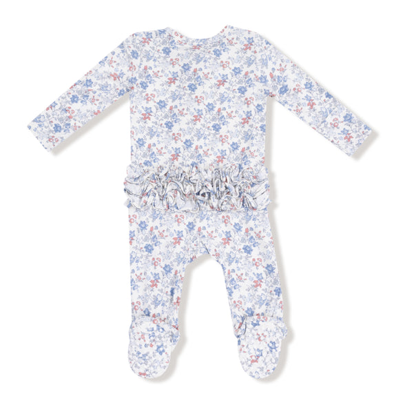 Country Girl Ruffle Footie