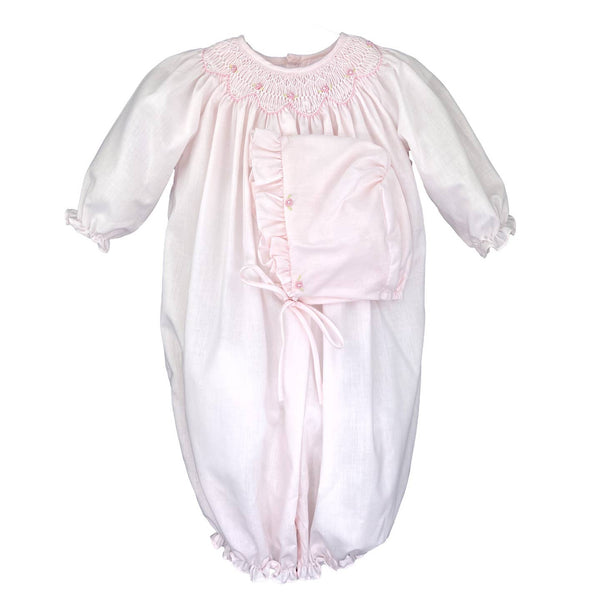 Smocked Rosebud Convertible