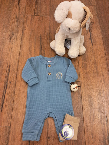 Henley Puppy Romper