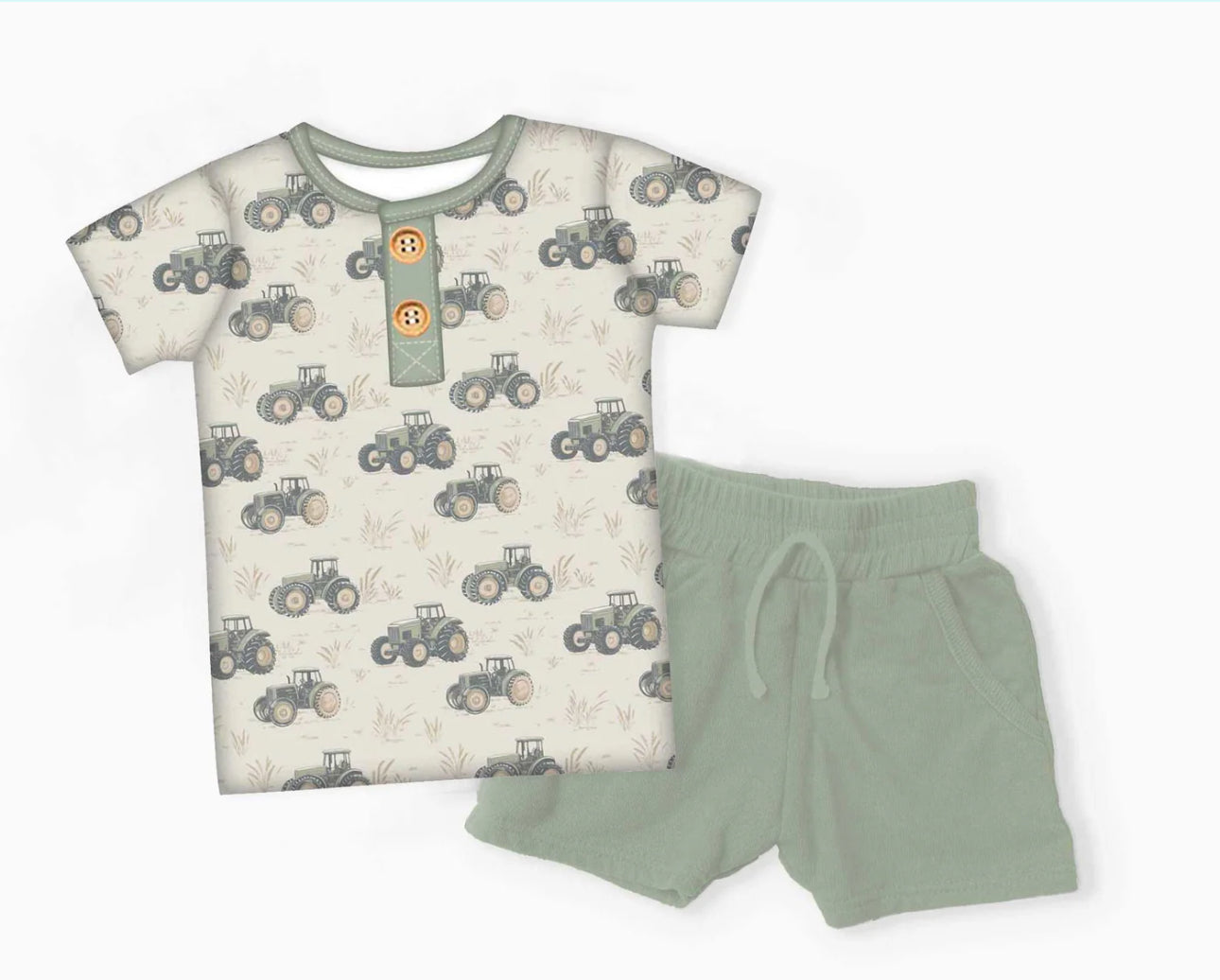 Down the field Short Set