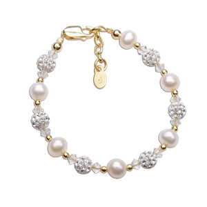 Gold Pearl Bracelet