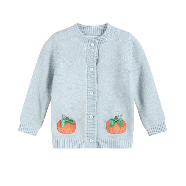 Lt Blur Pumpkin Cardigan