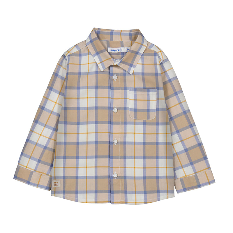 Khaki Plaid Shirt