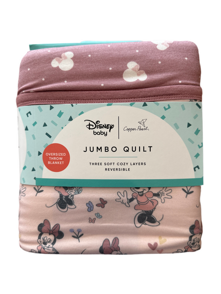 Minnie Mouse 3-Layer Jumbo Quilt
