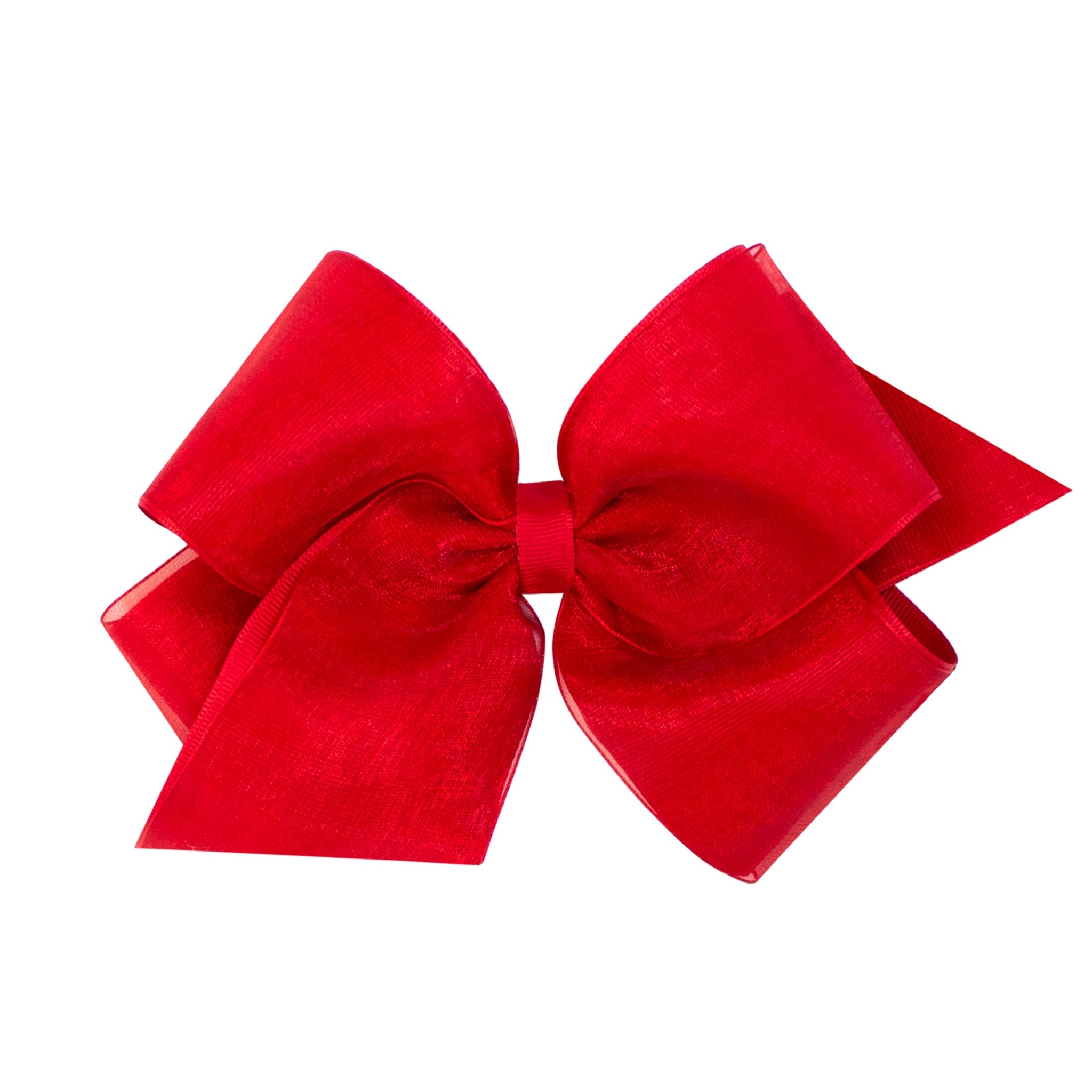 Red Medium Overlay Bow