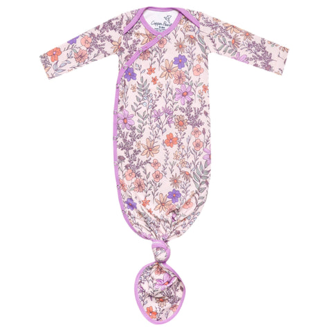 Flora Newborn Knotted Gown