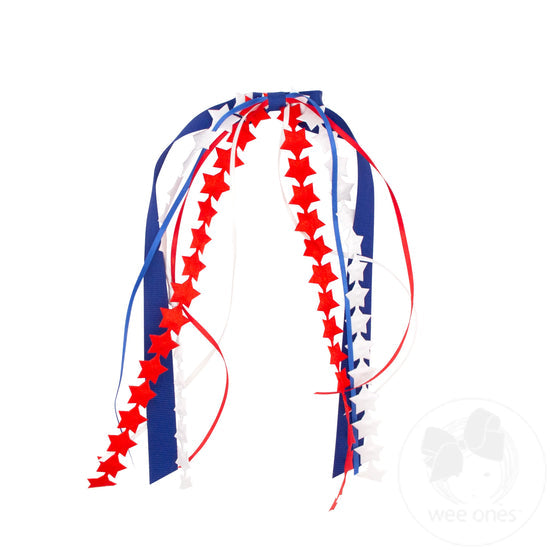 Satin Stars Streamers Hair Clip
