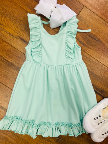 Emersyn Dress in Mint