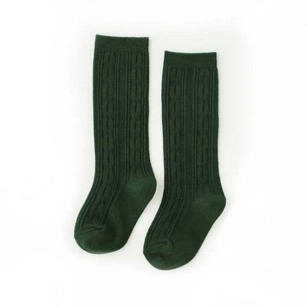Cable Knit - Forest Green