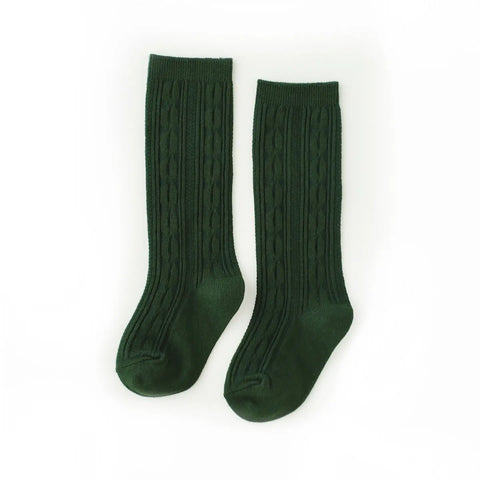 Cable Knit - Forest Green