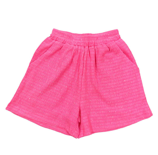 Rhinestone Dotted Shorts