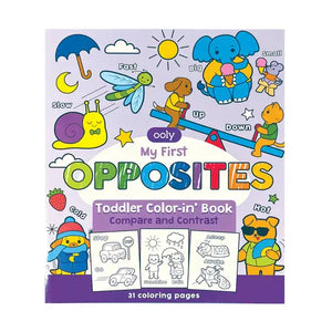 Opposites Coloring Book