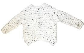 White Sequin Sweater