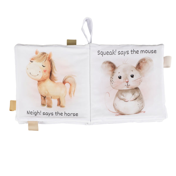 Farm Animals Soft Crinkle Baby Book