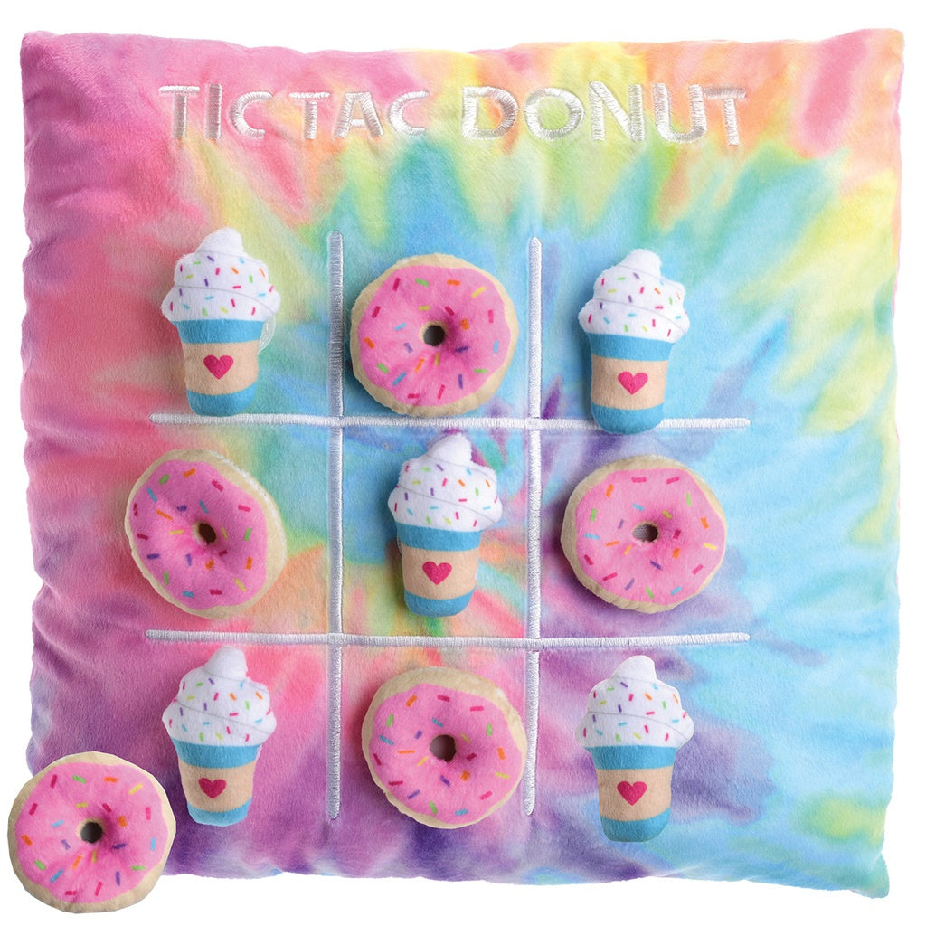 Tic-Tac Donut Fleece Plush