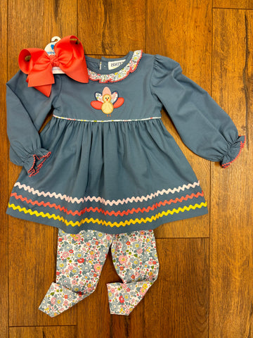 Festive Flower Legging Set