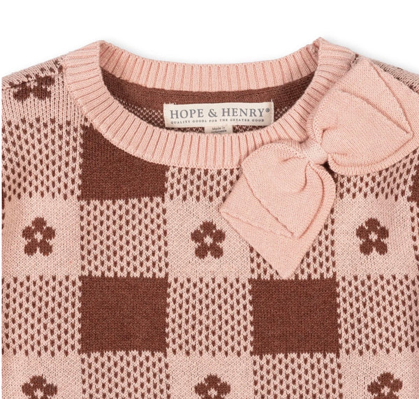 Bow Sweater - Cinnamon