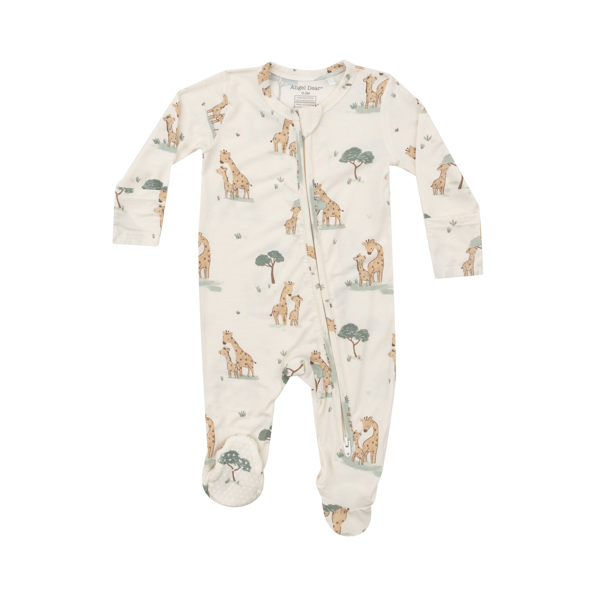 Giraffe Family Footie