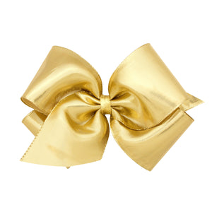 Gold Metallic Medium Overlay Bow