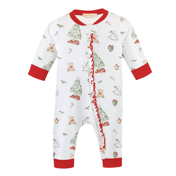 Holiday Time Ruffle Zipper Convertible