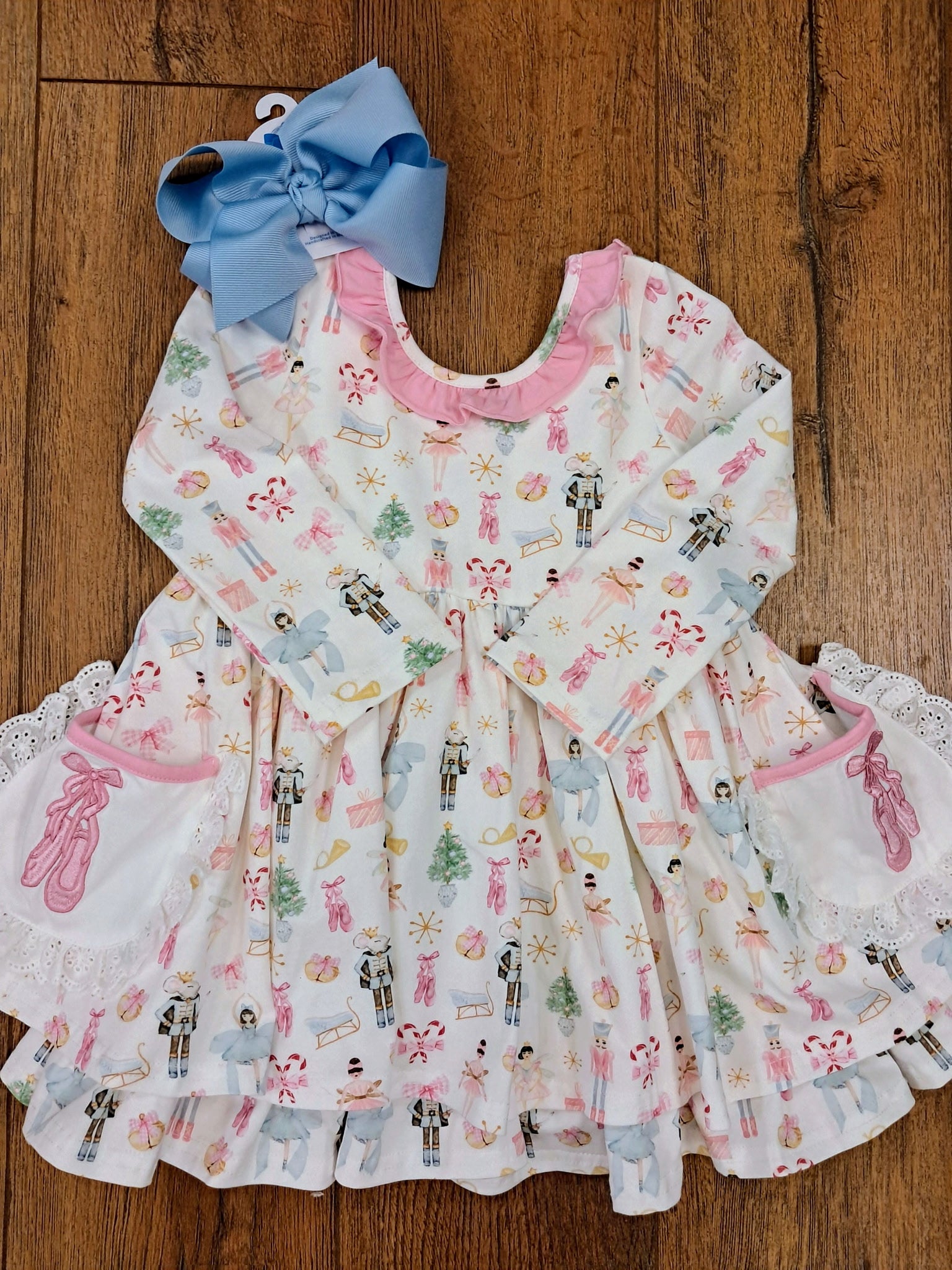 Nutcracker Ballet Pocket Dress