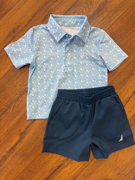 Performance Short - Navy