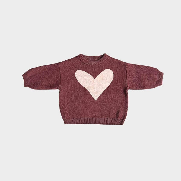 Heart Knit Sweater