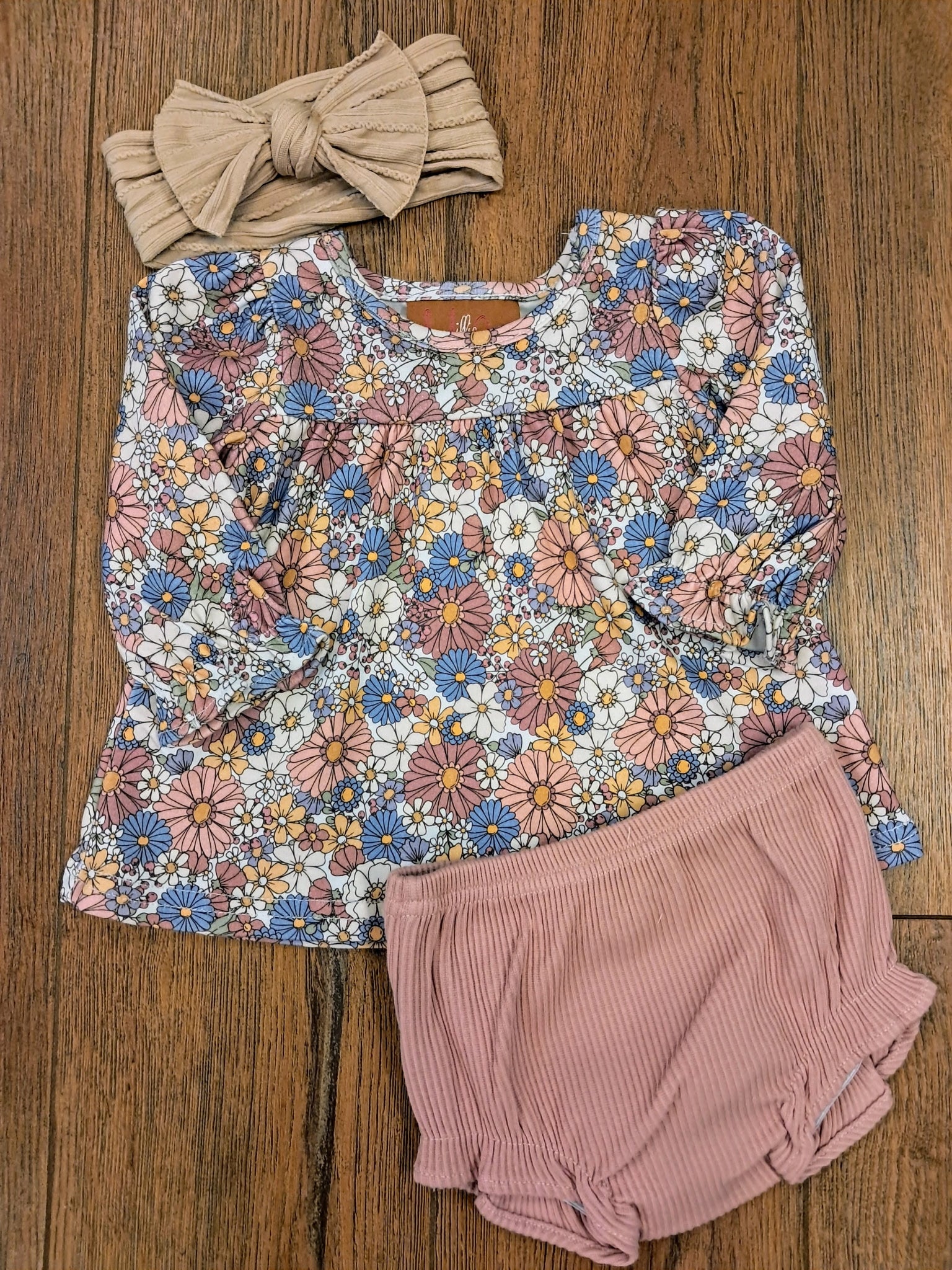 Floral Bloomer Set - Rose
