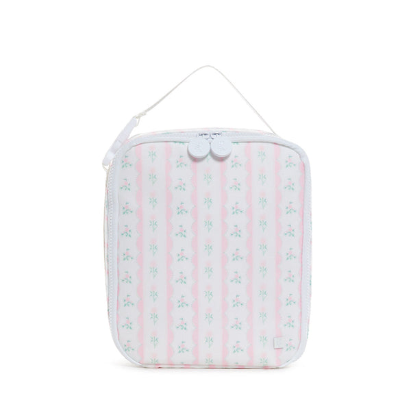 LUNCH BOX-RIBBON FLORAL PINK