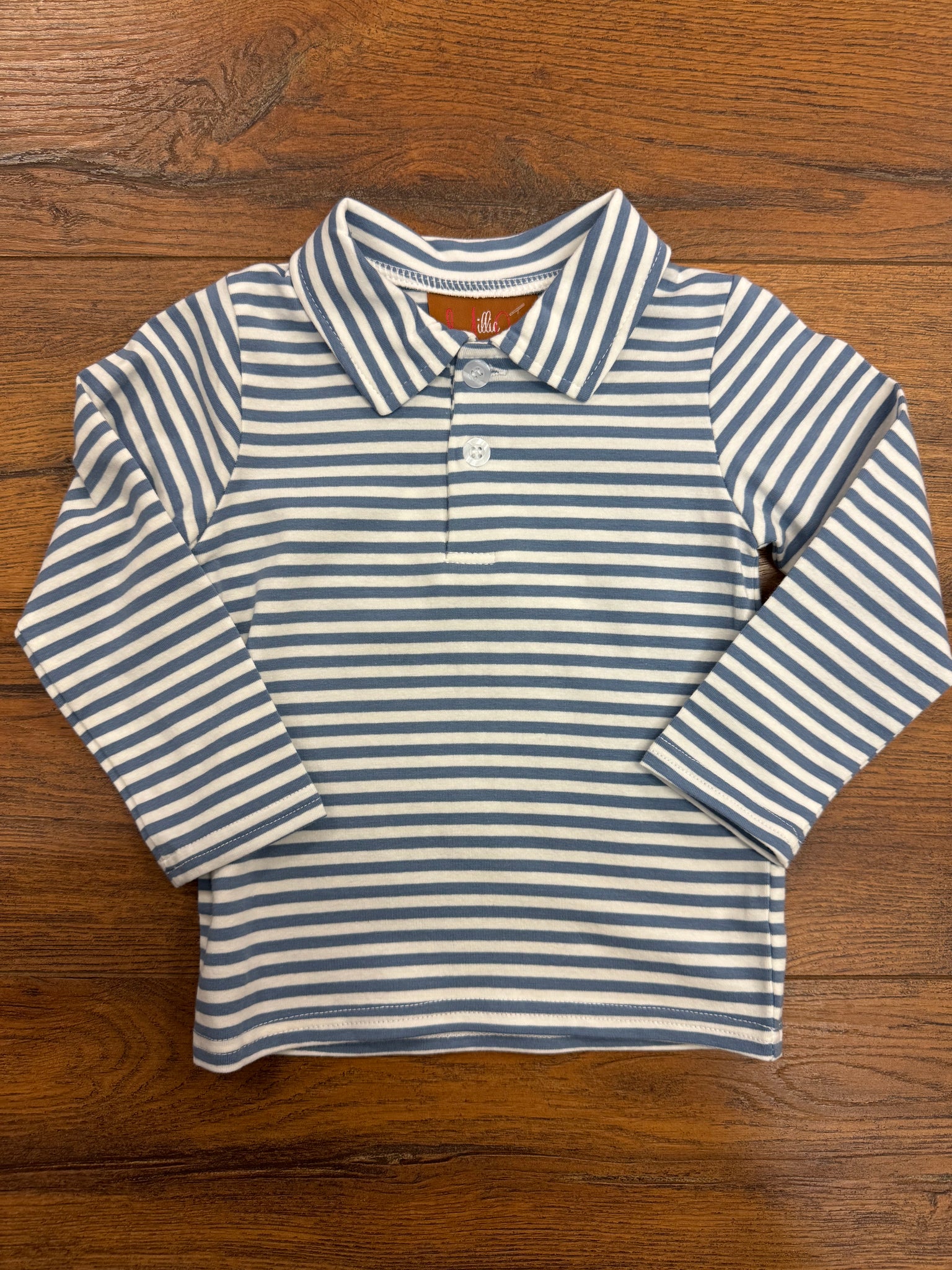 Weston Blue Stripe Shirt - Infant