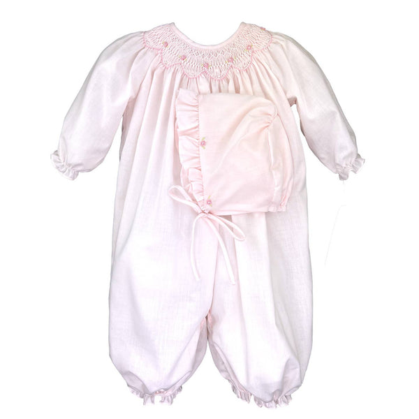 Smocked Rosebud Convertible