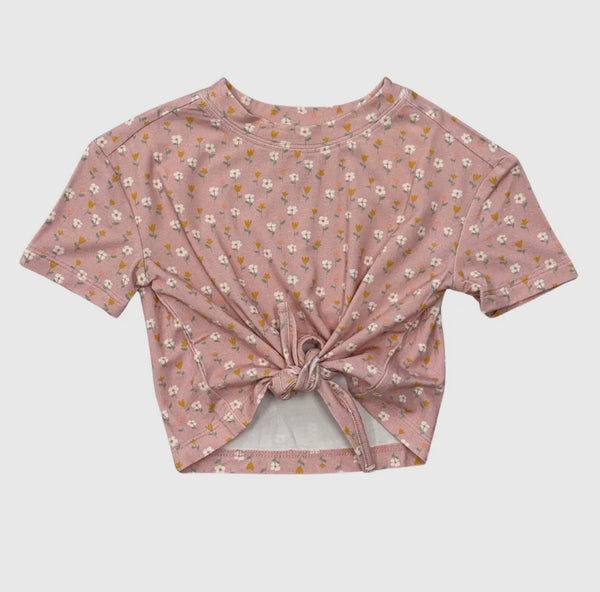 Mini Daisy Tie Shirt