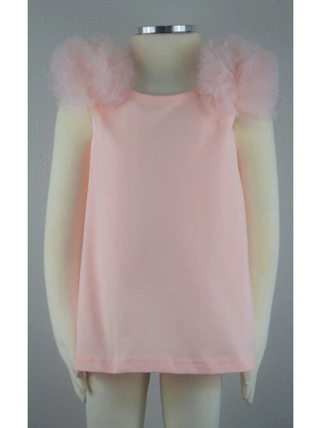 Tulle Top - Light Pink